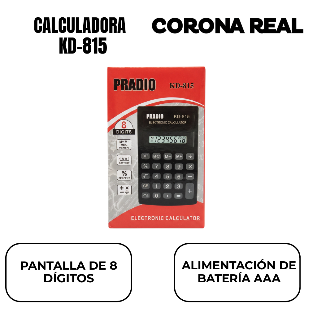 CALCULADORA Ref: KD-815