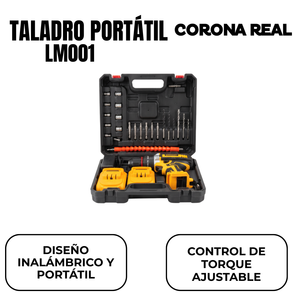 TALADRO PORTÁTIL Ref: LM001