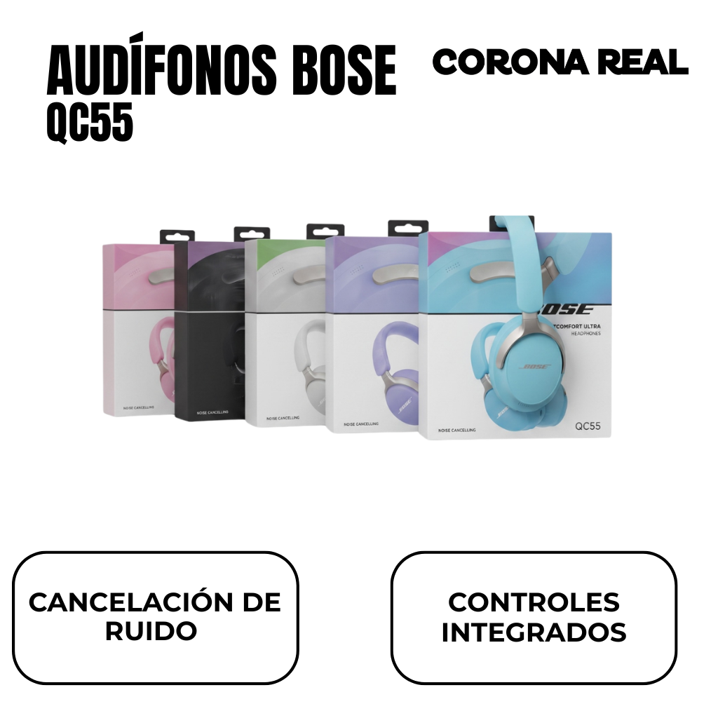 AUDIFONOS BOSE Ref: QC55