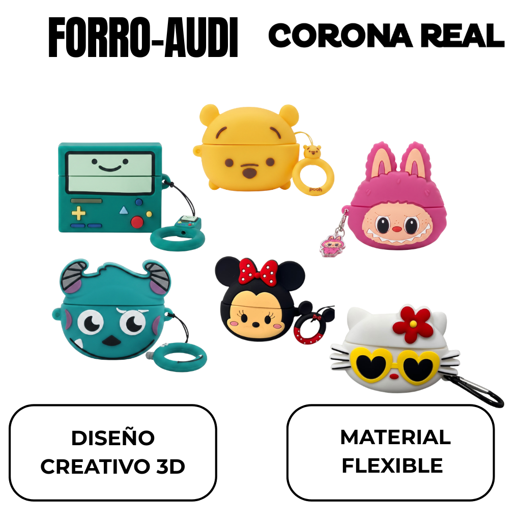 ESTUCHE PARA AUDÍFONOS Ref: FORRO-AUDI