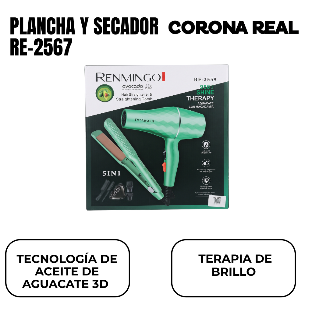 PLANCHA Y CABELLO Ref: RE-2567