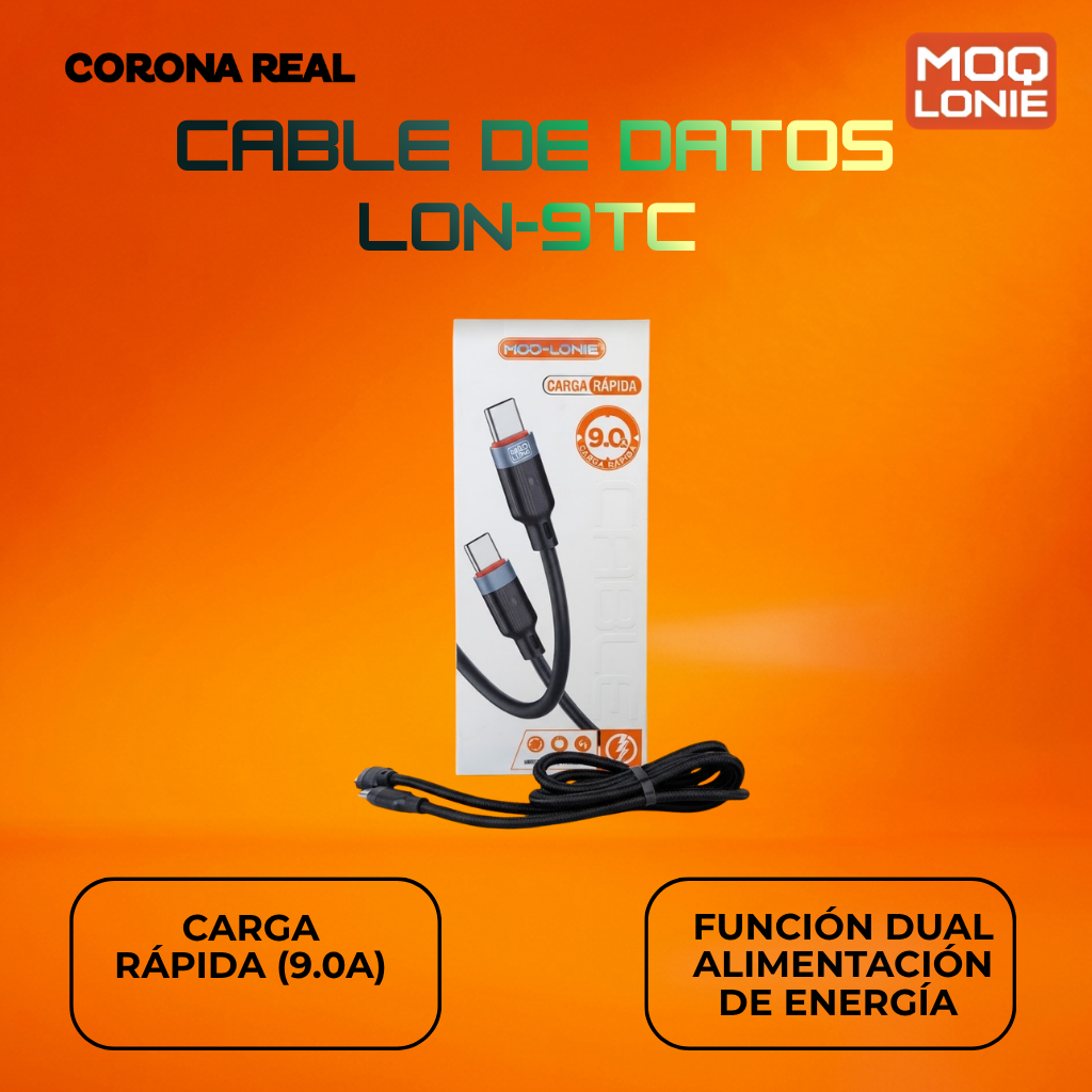CABLE DE DATOS MOQ LONIE Ref: LON-9TC