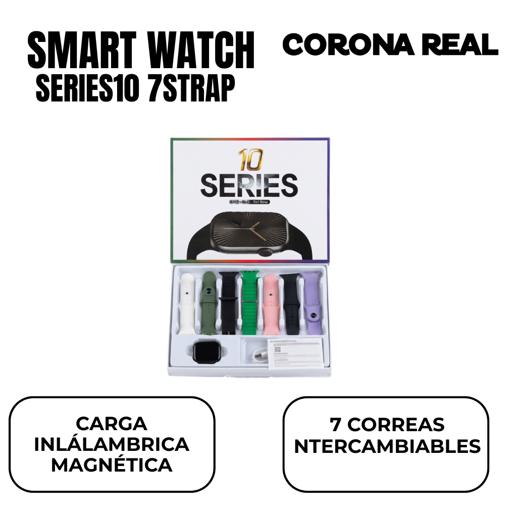 SMARTWARTCH Ref: SERIES10 7STRAP