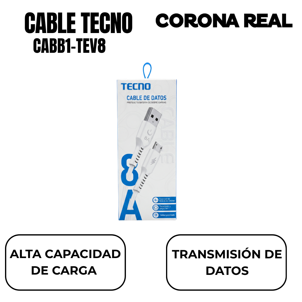 CABLE DE DATOS Ref: CABB1-TEV8