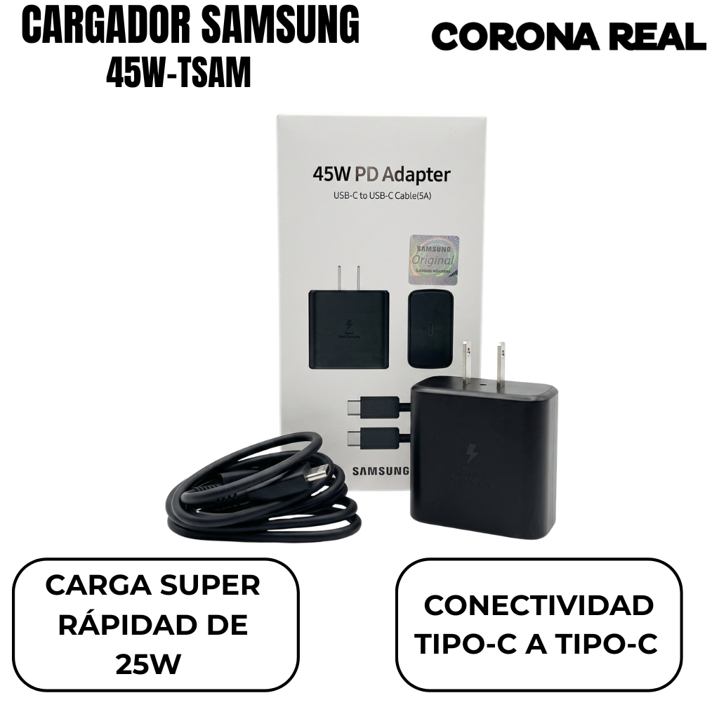 CARGADOR SAMSUNG Ref: 45W-CSAM