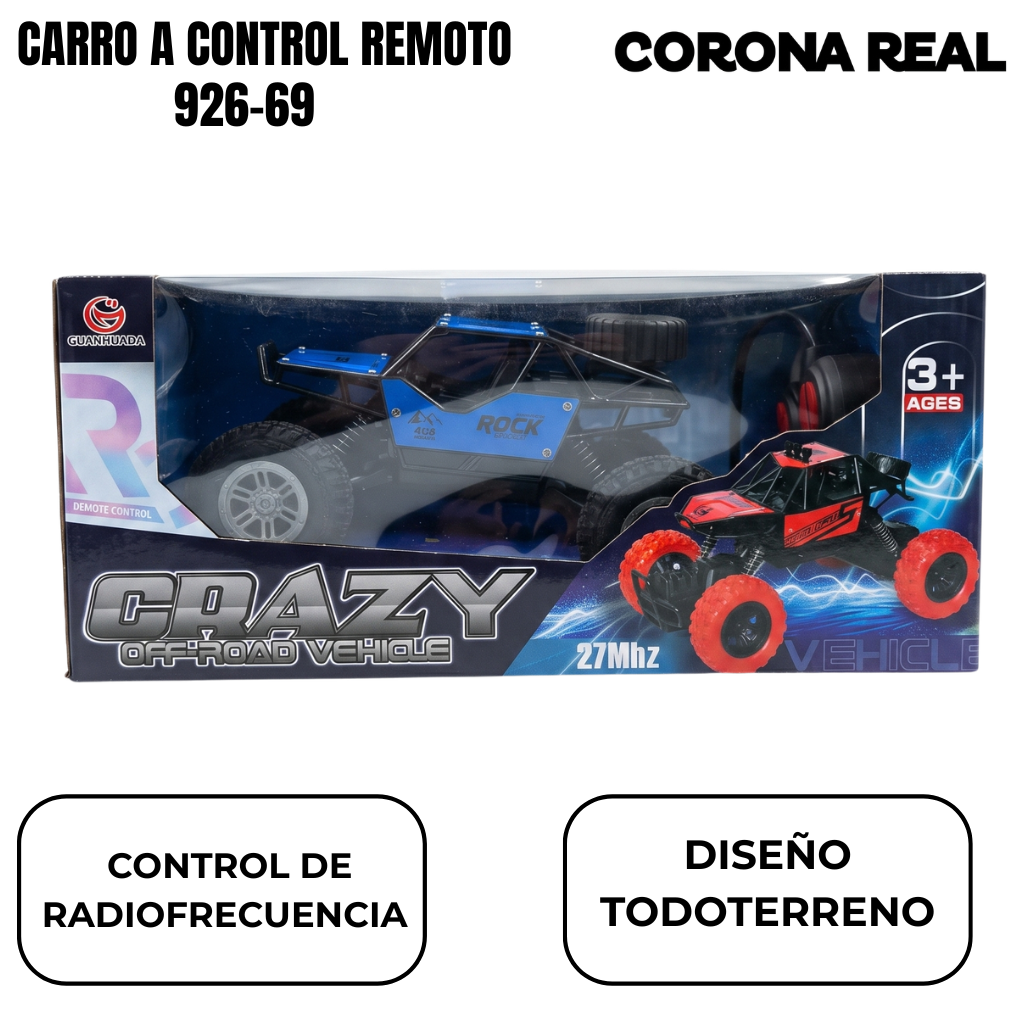 CARRO A CONTROL REMOTO Ref: 926-69