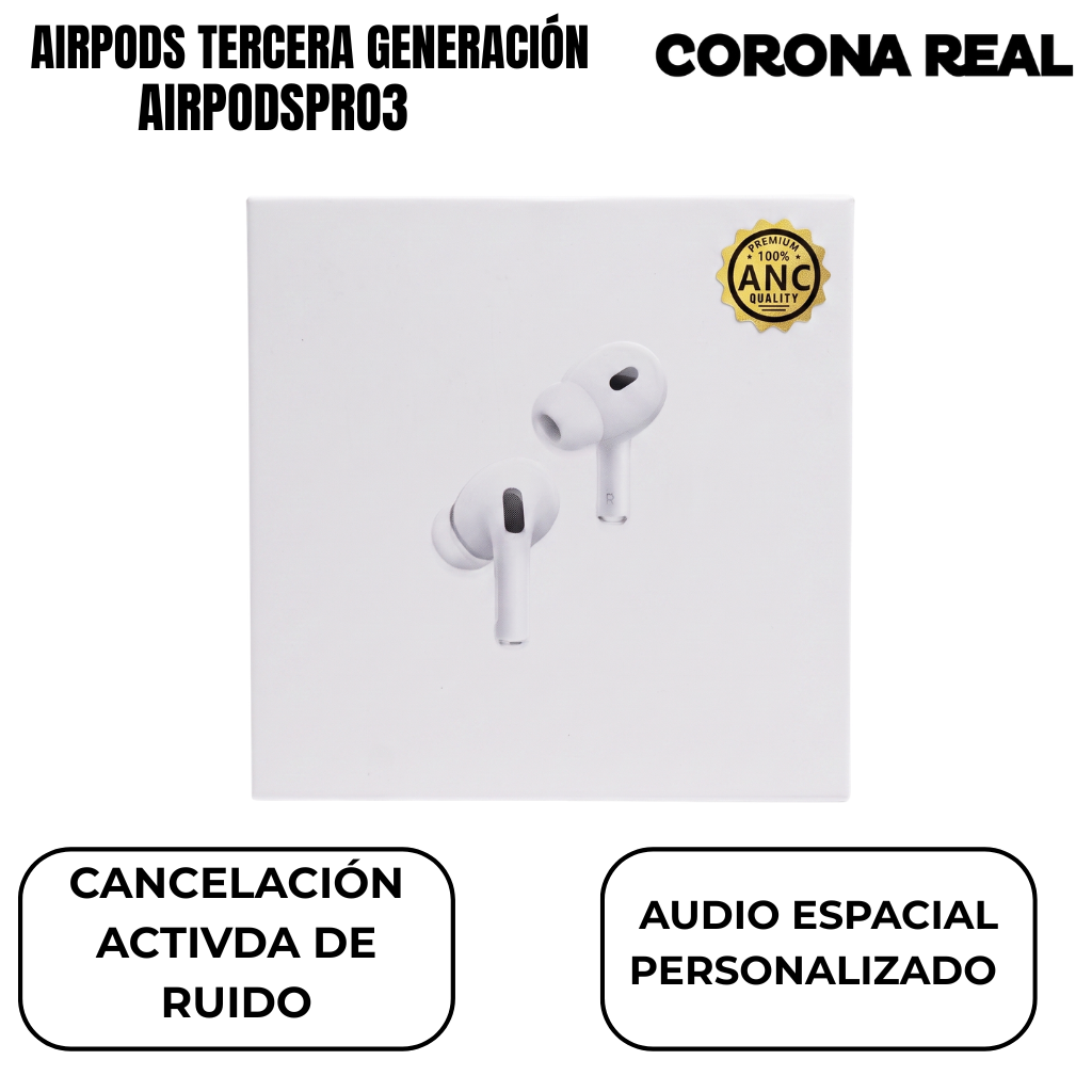 AIRPODS 3ERA GENERACIÓN Ref: AIRPODS3
