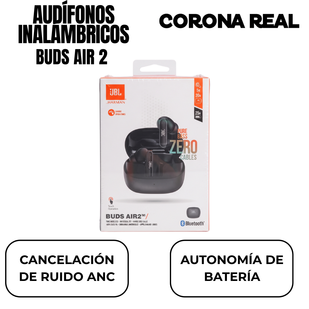 AUDÍFONOS INALÁMBRICOS Ref: BUDS AIR 2