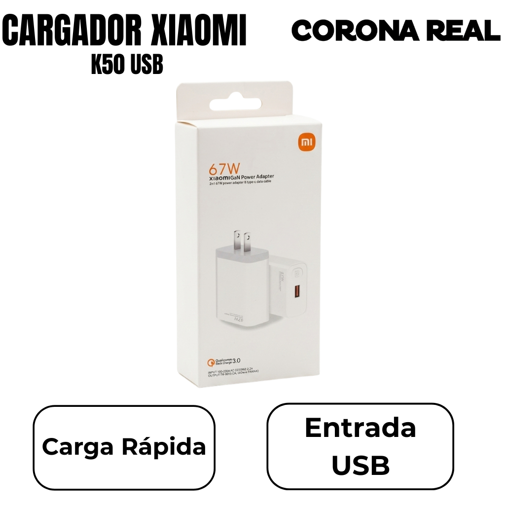 TACO XIAOMI USB Ref: K50 USB