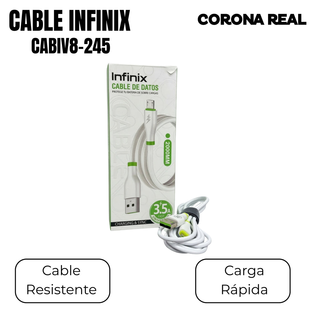 CABLE INFINIX MICRO Ref: CABIV8-245