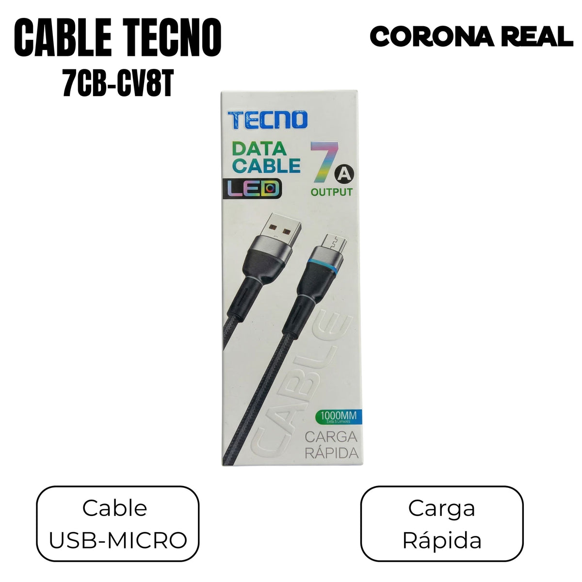 CABLE TECNO MICRO Ref: 7CB-CV8T
