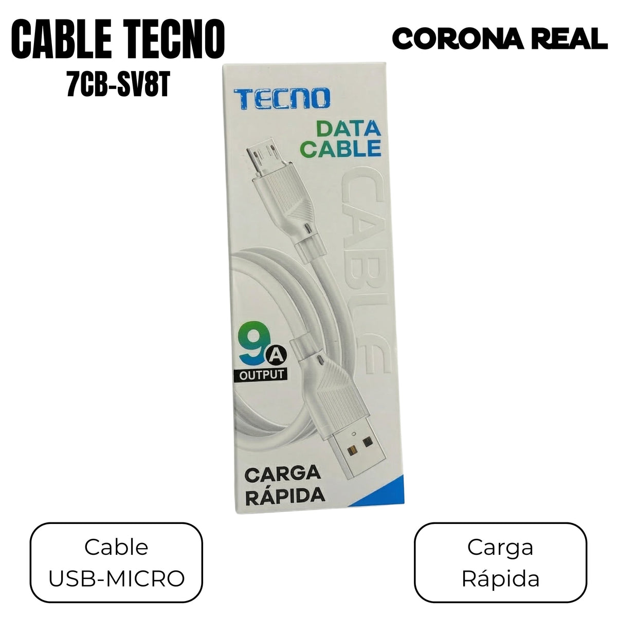 CABLE TECNO MICRO Ref: 7CB-SV8T