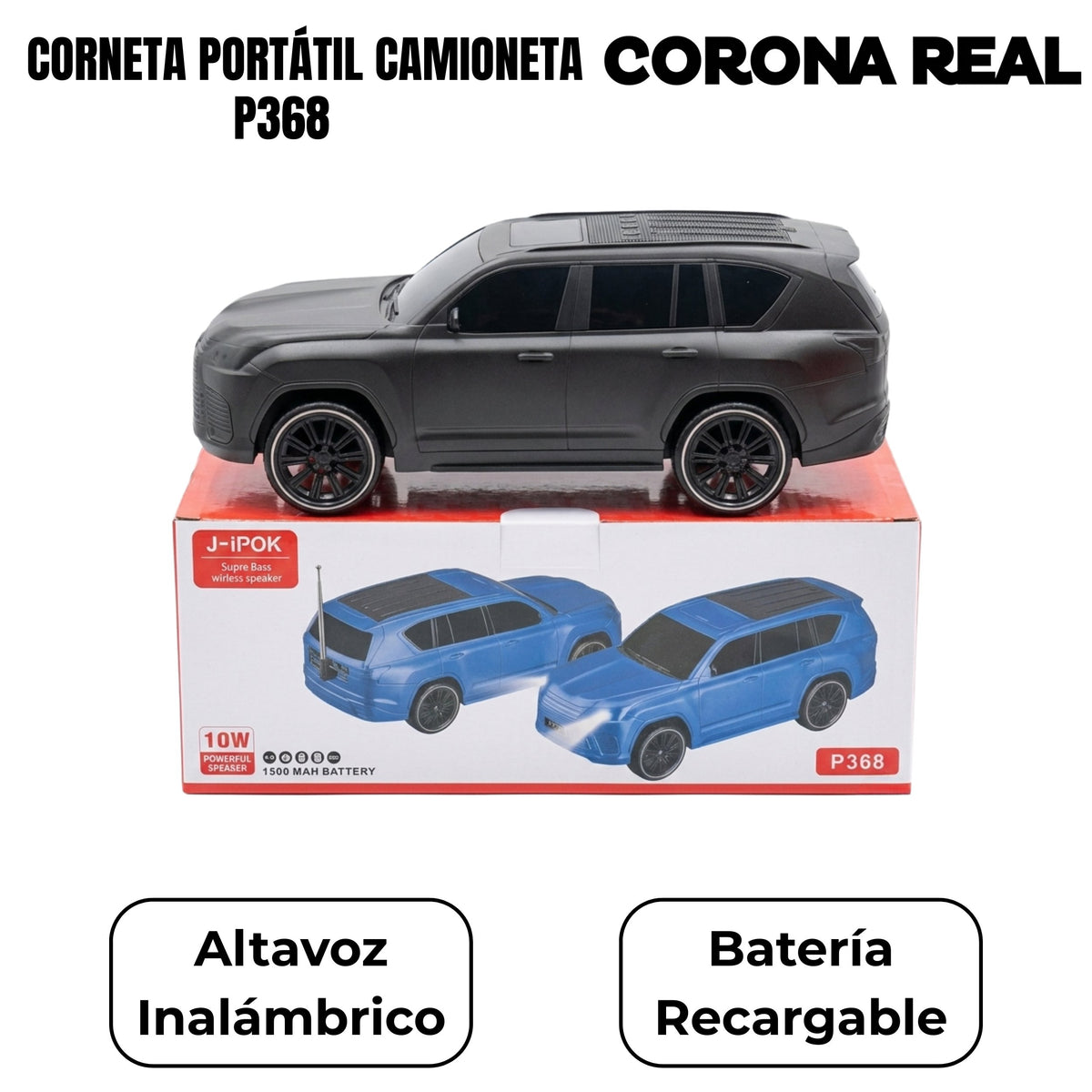 CORNETA PORTÁTIL CAMIONETA Ref: P368