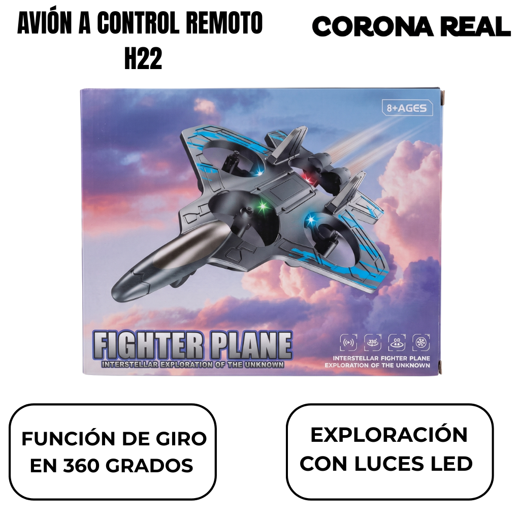 AVIÓN A CONTROL REMOTO Ref: H22