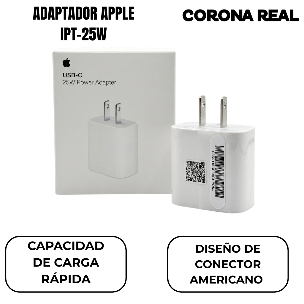 ADAPTADOR APPLE Ref: IPT-25W