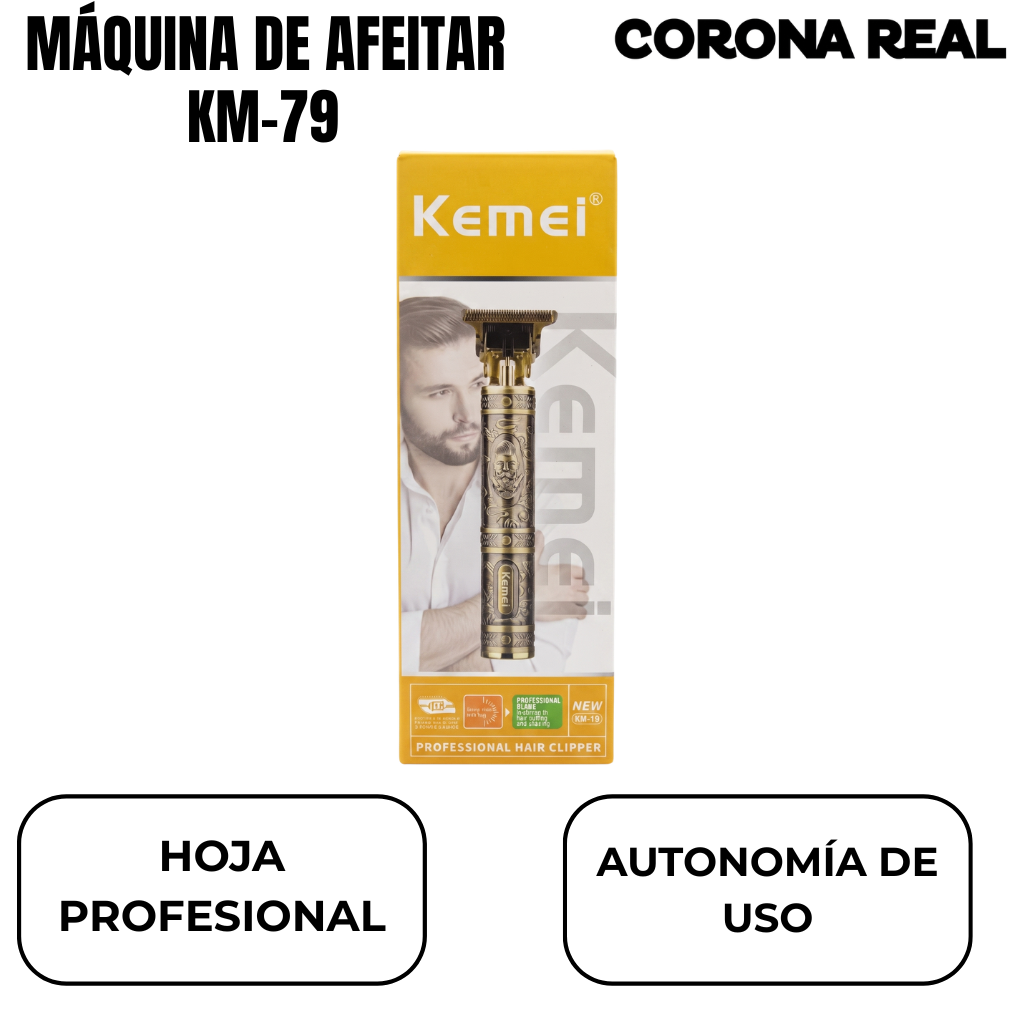 MÁQUINA DE AFEITAR Ref: KM-79