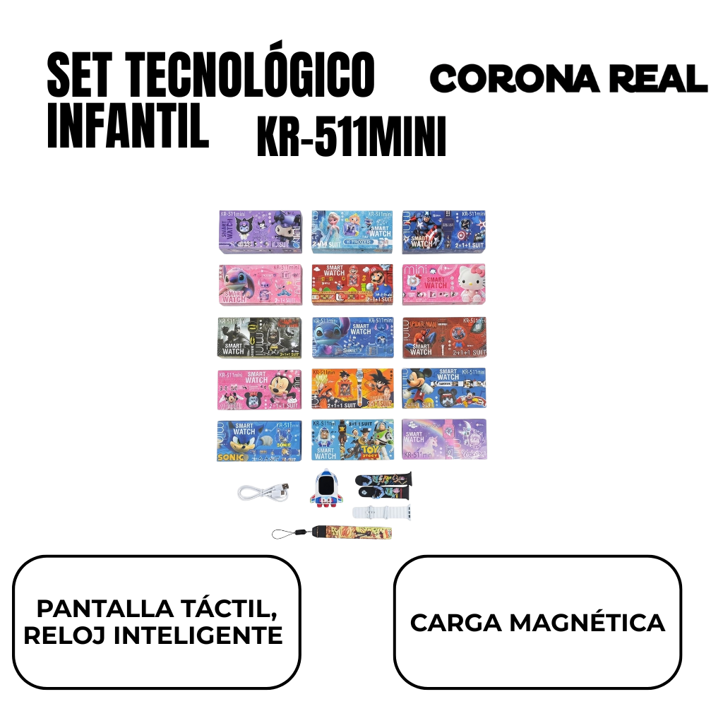 SET TECNOLÓGICO INFANTIL Ref: KR-511 MINI