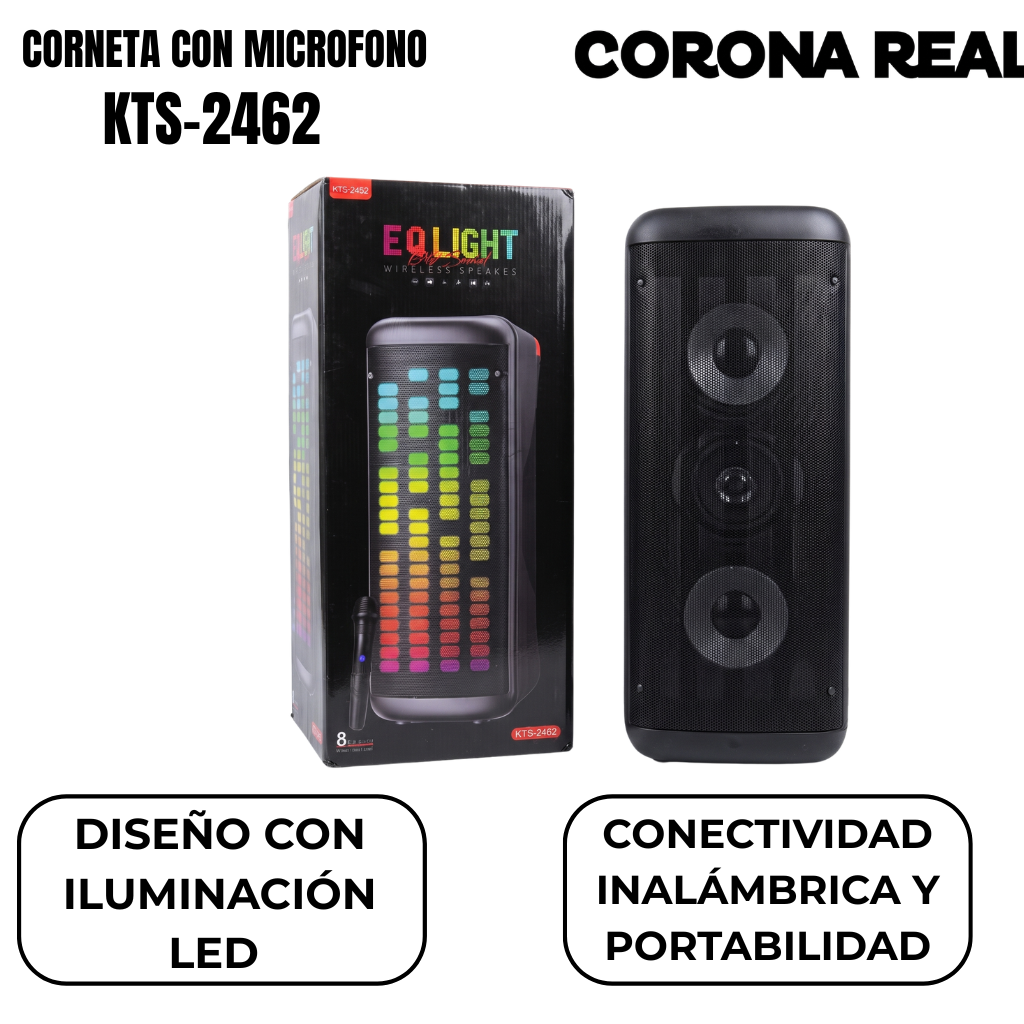 CORNETA CON MICRÓFONO Ref: KTS-2462