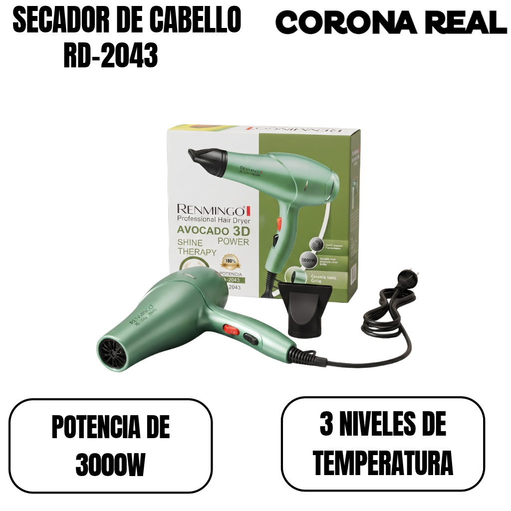 SECADOR DE CABELLO Ref: RD-2043