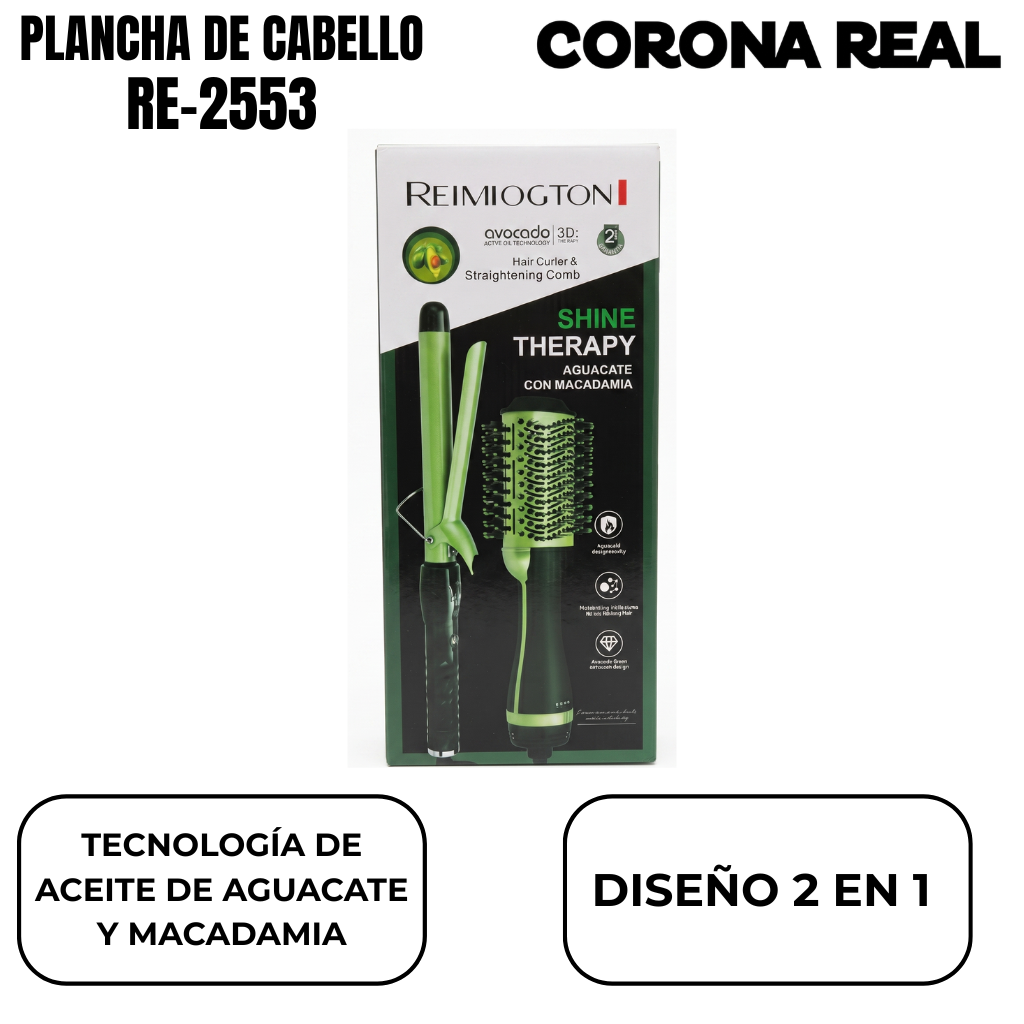 PLANCHA DE CABELLO Ref: RE-2553