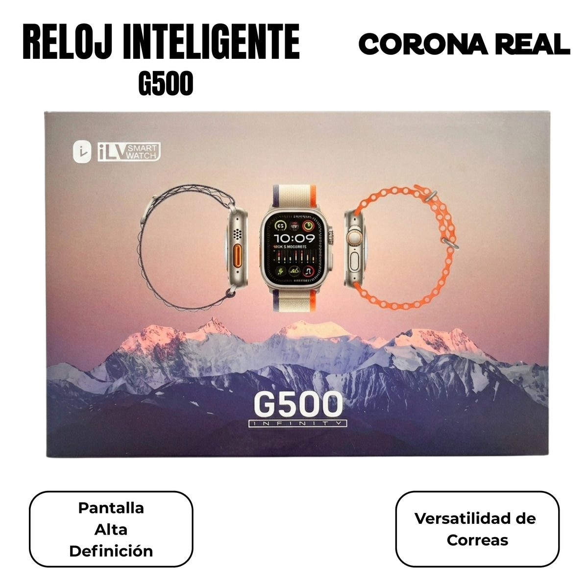 RELOJ INTELIGENTE Ref: G500
