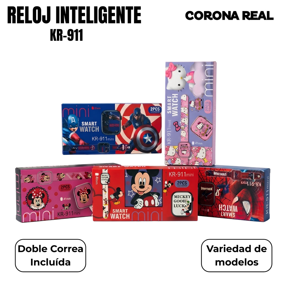 RELOJ INTELIGENTE Ref: KR-911