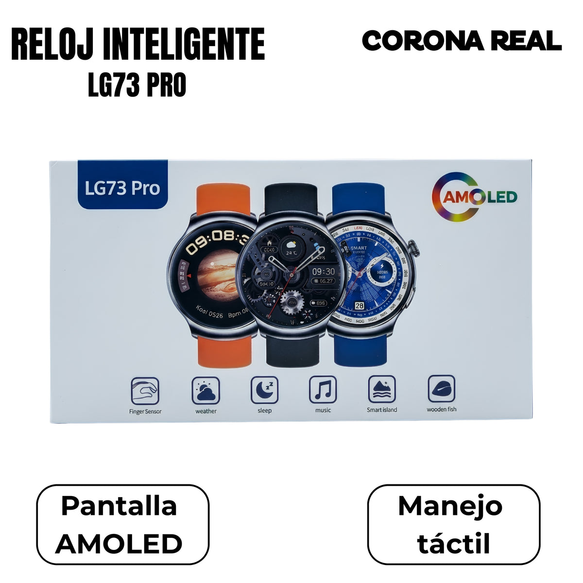 RELOJ INTELIGENTE Ref: LG73 Pro