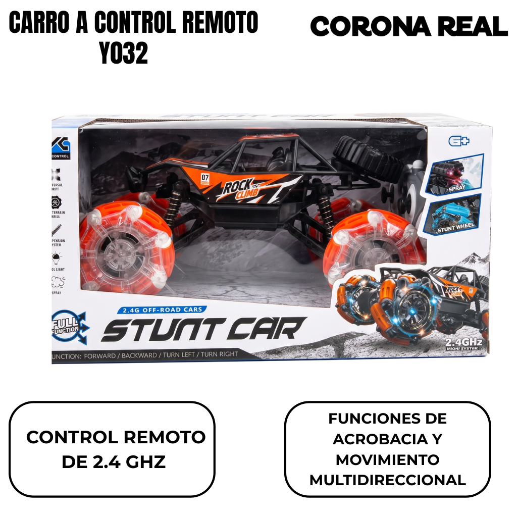 CARRO A CONTROL REMOTO Ref: Y032
