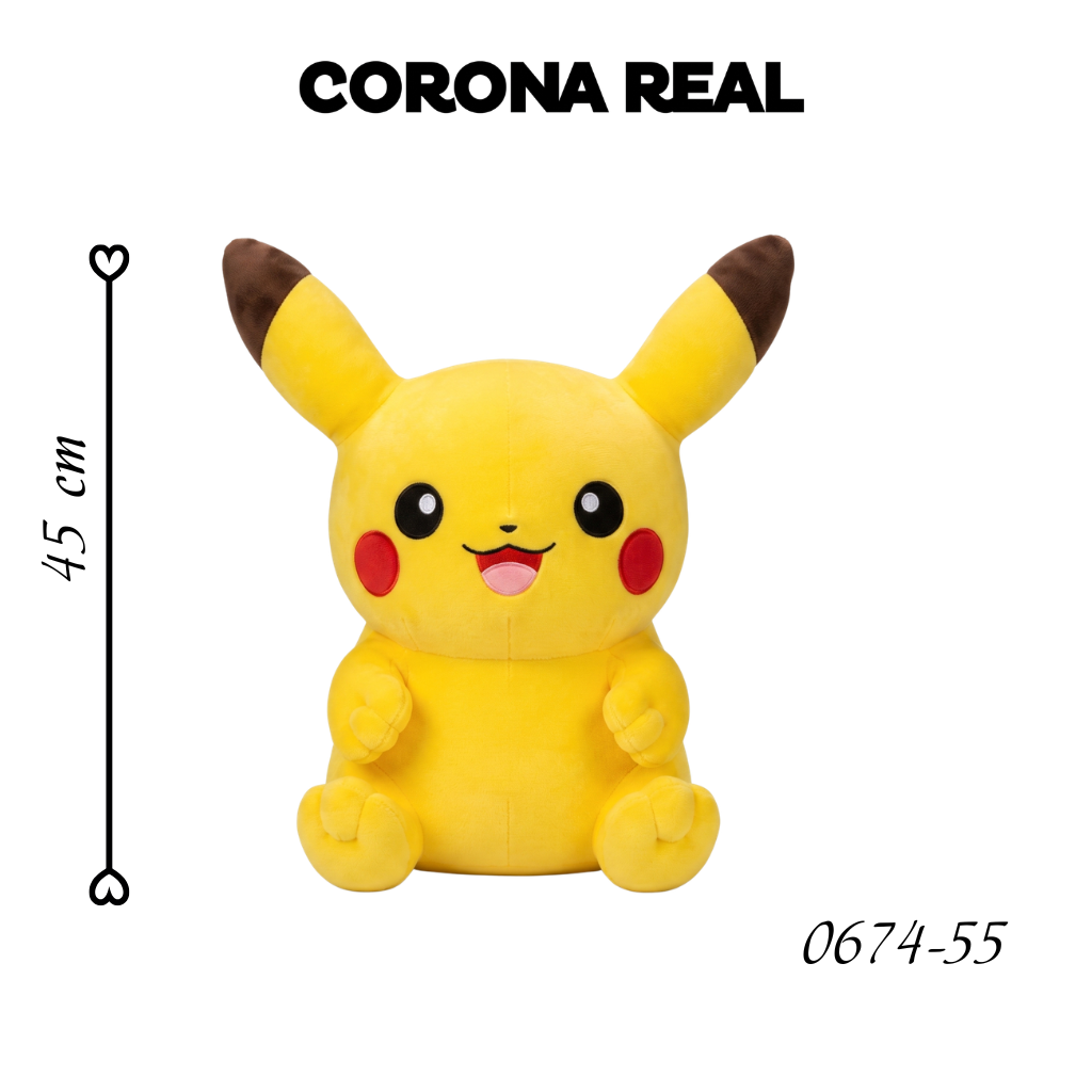 PELUCHE DE PICACHU Ref: 0674-550674-55