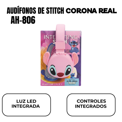 AUDÍFONOS DE STITCH Ref: AH-806