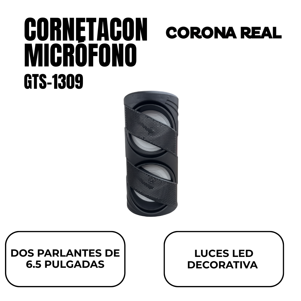 CORNETA CON MICRÓFONO Ref: GTS-1309