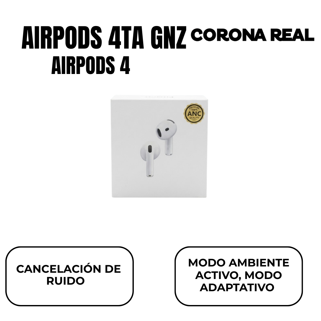 AIRPODS DE 4TA GENERACIÓN Ref: AIRPODS 4