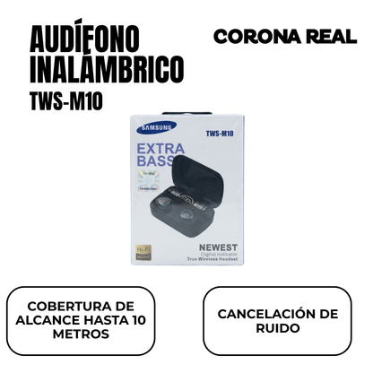 AUDÍFONOS INALÁMBRICOS Ref: TWS-M10