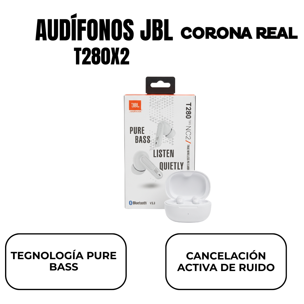 AUDÍFONOS JBL Ref: T280X2