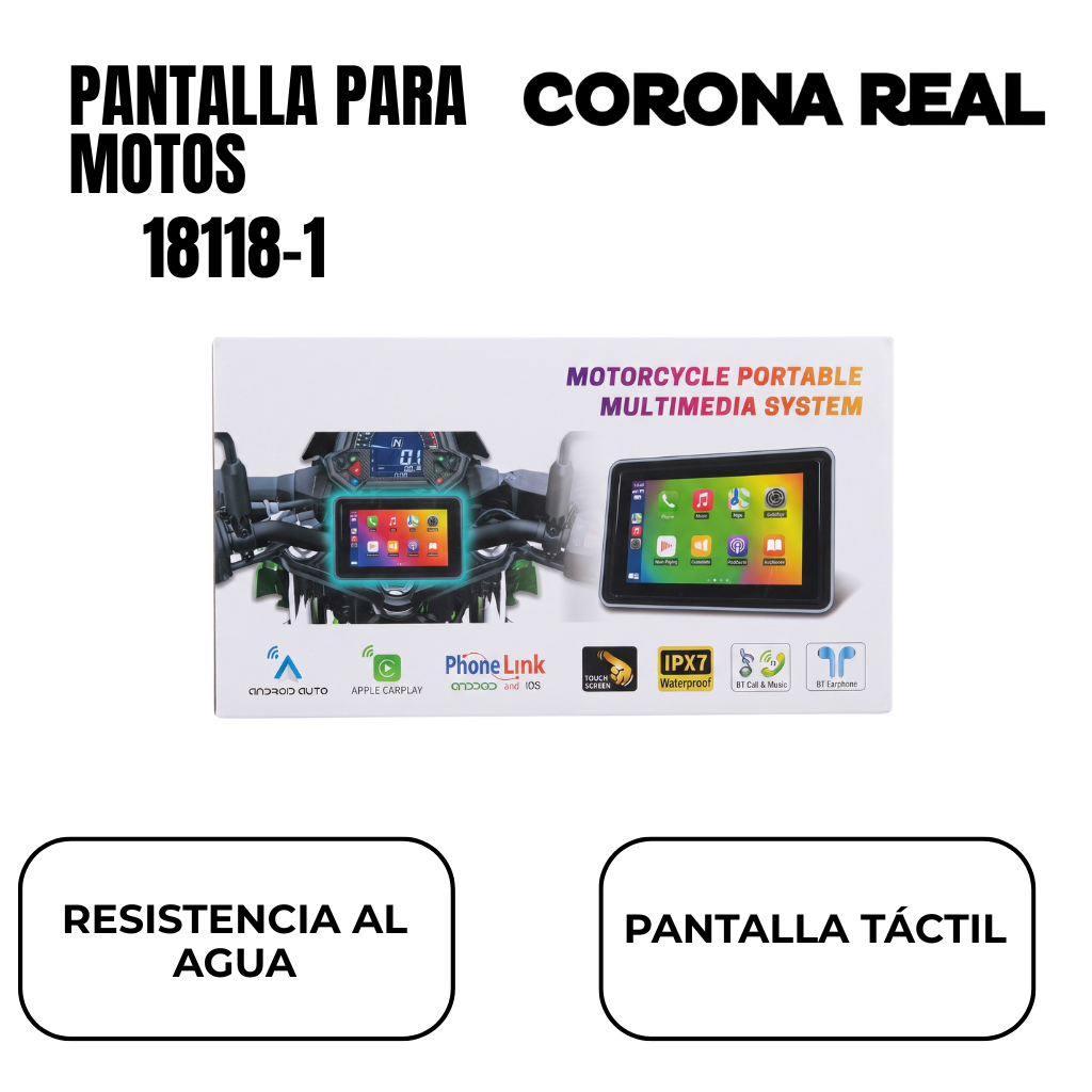 PANTALLA PARA MOTOS Ref: 18118-1
