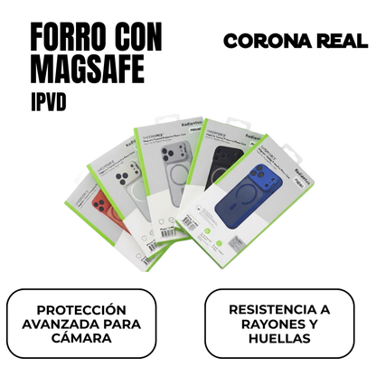 FORRO IPHONE SILICON CON MAGSAFE Ref: IPVD