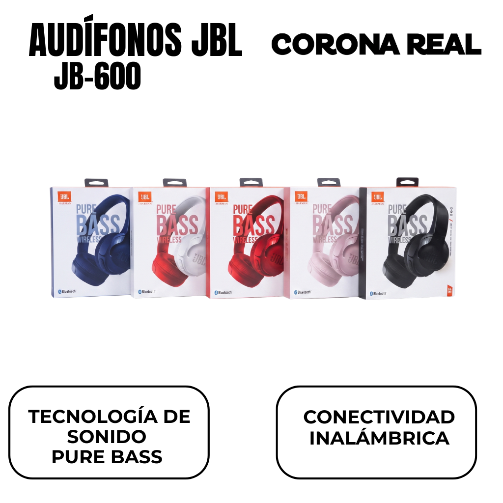 AUDÍFONOS INALÁMBRICOS Ref: JB-600