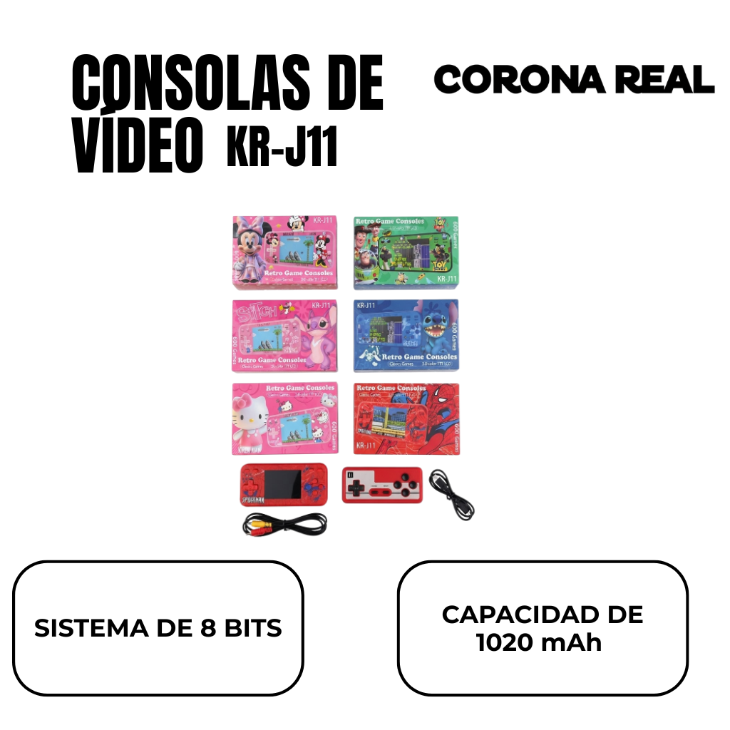 CONSOLAS DE VÍDEO Ref: KR-J11