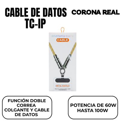 CABLE DE CARGA 2 EN 1 Ref: TC-IP