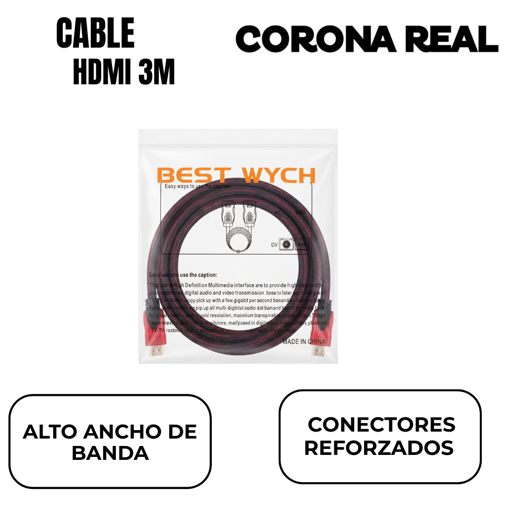 CABLE Ref: HDMI 3M