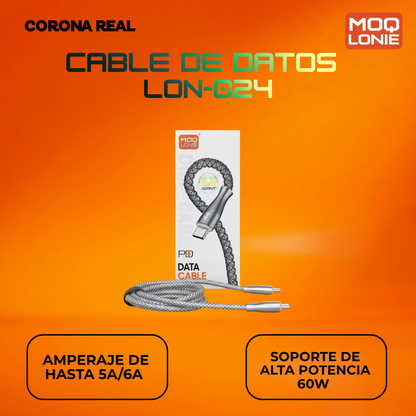 CABLE DE DATO MOQ LONIE Ref: LON-024