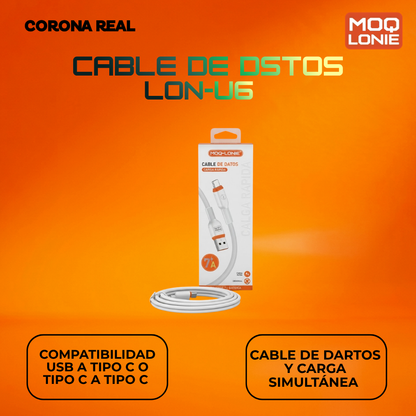 CABLE DE DATOS MOQ LONIE Ref: LON-U6