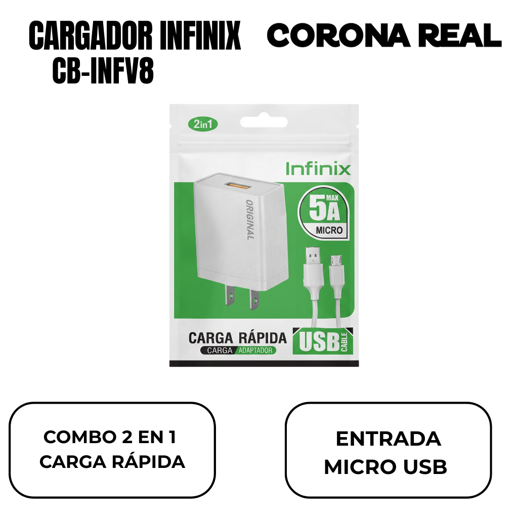 CARGADOR INFINIX Ref: CB-INFV8