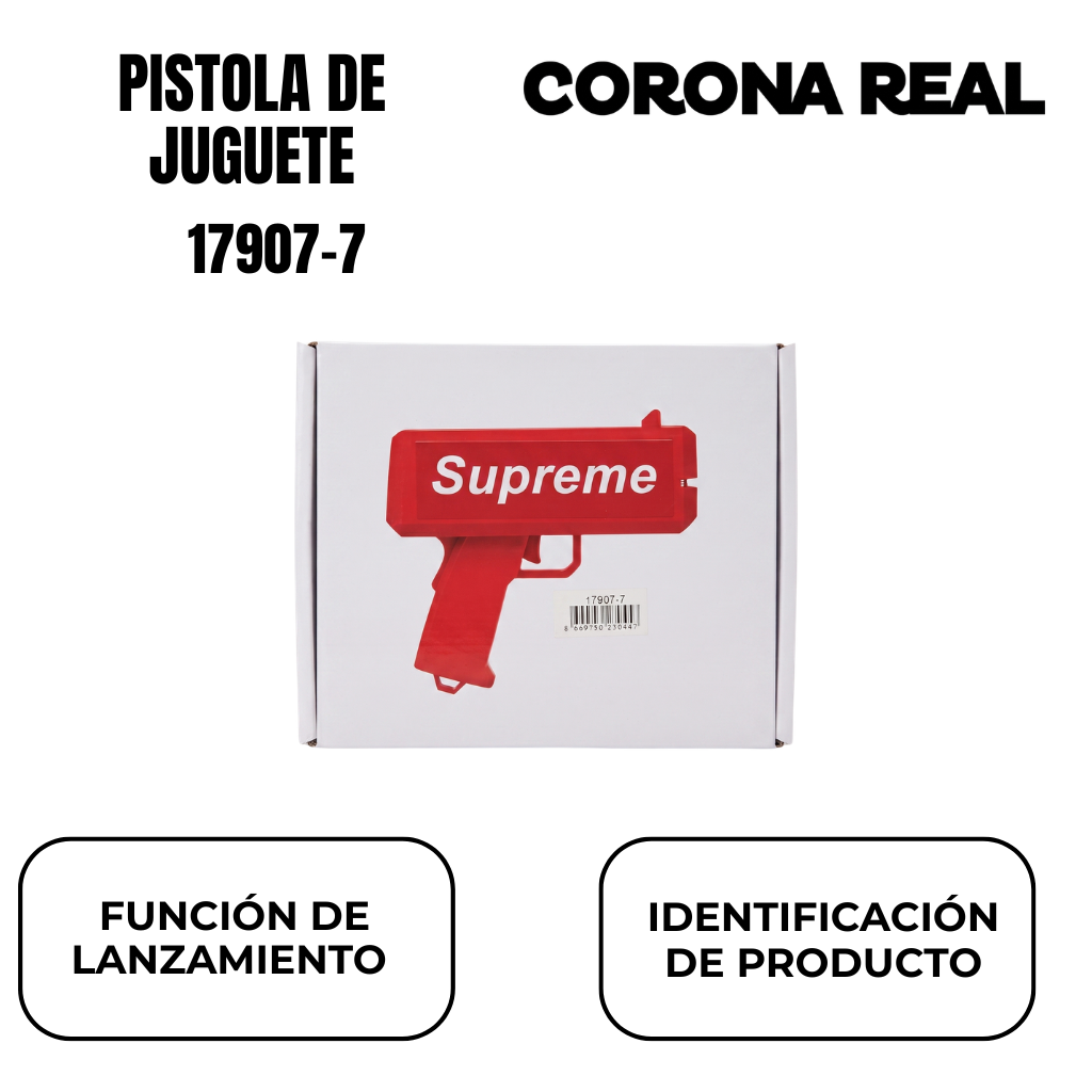 PISTOLA DE JUGUETE Ref: 17907-7