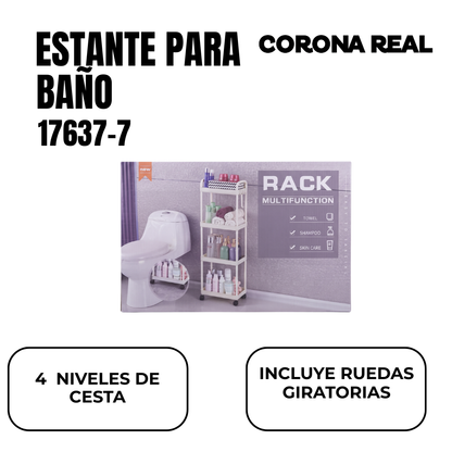 ESTANTE PARA BAÑOS Ref: 17637-7