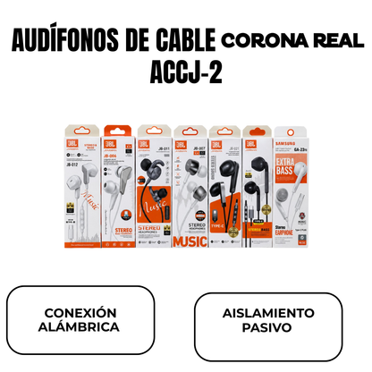 AUDÍFONOS MULTIMARCA Ref: ACCJ-2