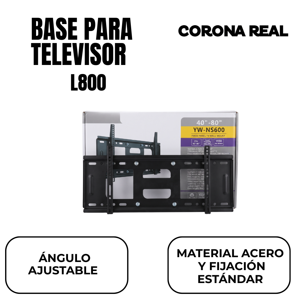 BASE PARA TELEVISOR 40 A 80´´ Ref: NS-600