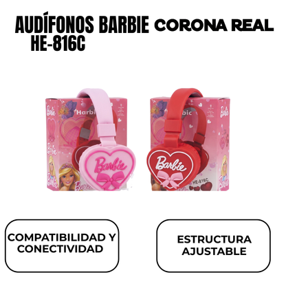 AUDIFONOS BARBIE Ref: HE-816C
