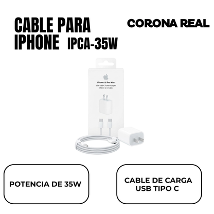 CABLE DE IPHONE 35W Ref: IPCA-35W
