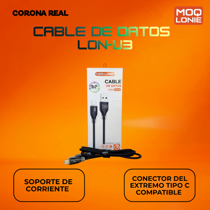 CABLE DE DATOS MOQ LONIE Ref: LON-U3